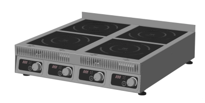 Плита индукционная 700 серии Indokor IN3500-4L/700 настольная на сайте Белторгхолод