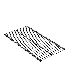 Полка сетчатая ПРАКТИК Home GSh 60х30 графит на сайте Белторгхолод