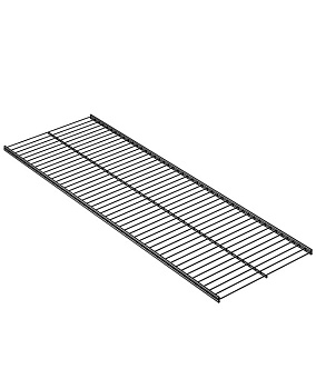  Полка сетчатая ПРАКТИК Home GSh 90х30 графит на сайте Белторгхолод