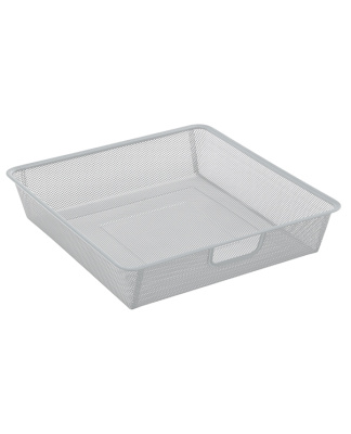 Корзина мелкосетчатая ПРАКТИК Home GBM 45х10 белая на сайте Белторгхолод
