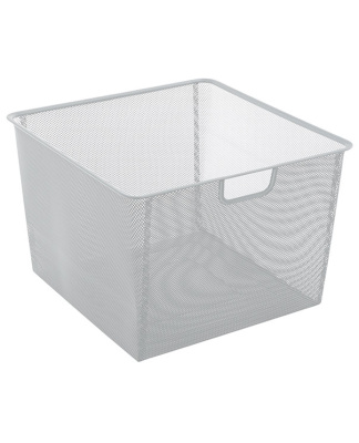 Корзина мелкосетчатая ПРАКТИК Home GBM 45х30 белая на сайте Белторгхолод