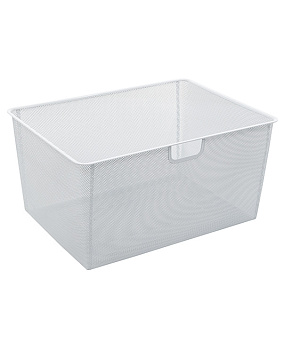  Корзина мелкосетчатая ПРАКТИК Home GBM 60х30 белая на сайте Белторгхолод