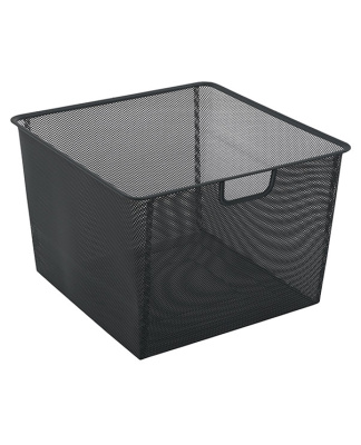 Корзина мелкосетчатая ПРАКТИК Home GBM 45х30 графит на сайте Белторгхолод