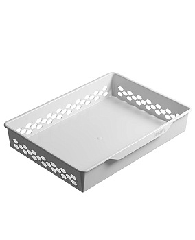  Корзина пластиковая ПРАКТИК Home GBP 60х10 белая на сайте Белторгхолод