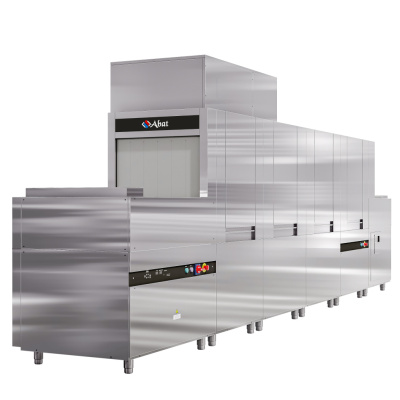 Посудомоечная машина Abat МПТ-3000К с пальчиковым конвейером (левая)