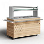 Фуд-бар Pelican SM 1500x750 с двойной направляющей для подносов