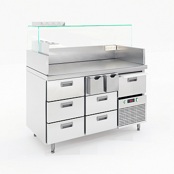  Станция для бургеров холодильная LARK 1235×750 на сайте Белторгхолод