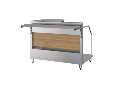 Прилавок кассовый (универсальный, левый/правый) МХМ ПК11 (1120мм) на сайте Белторгхолод