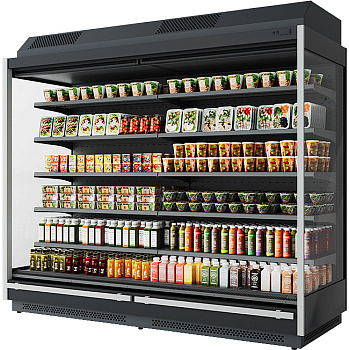  Витрина пристенная Brandford CRONOX 2080.800.375 на сайте Белторгхолод