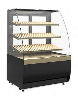  Витрина хлебная Carboma FLANDRIA 2 K70 N 0,9-1 LIGHT Bread (версия 2.0) (9005-0109) на сайте Белторгхолод