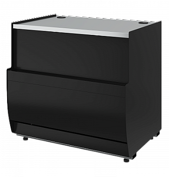  Прилавок Carboma CUBE 2 KC70 N 0,9-7 (версия 2.0) (9005) на сайте Белторгхолод