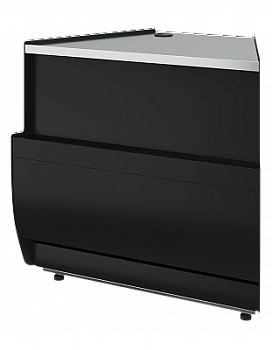  Прилавок Carboma CUBE 2 KC70 N-8 (версия 2.0) (9005) на сайте Белторгхолод