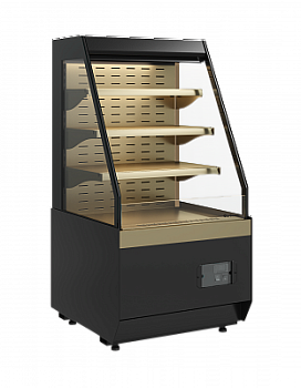  Витрина холодильная Carboma CUBE KC70 VM 0,6-2 STANDARD открытая, горка скошенная боковина (версия 2.0) (9005-0109) на сайте Белторгхолод