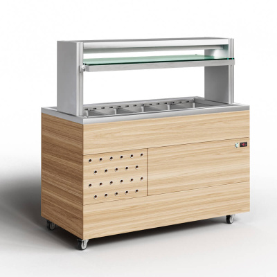 Фуд-бар Pelican SH 1500x750 на сайте Белторгхолод