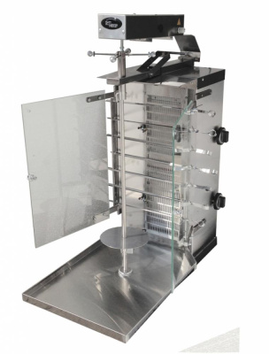 Аппарат для шаурмы газовый Гриль Мастер Ф2ШмГ (с мотором,стекл. экр.) (арт. 11207) на сайте Белторгхолод