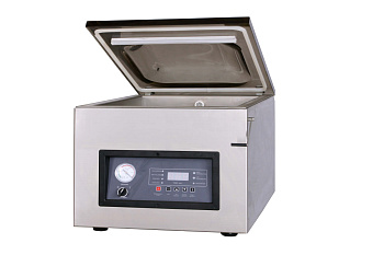  Настольный вакуумный упаковщик Hualian DZQ-400/T (нерж., газ) на сайте Белторгхолод