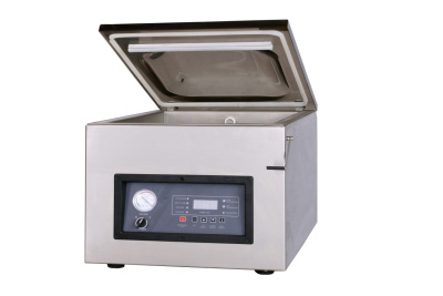 Настольный вакуумный упаковщик Hualian DZQ-400/T (нерж., газ) на сайте Белторгхолод