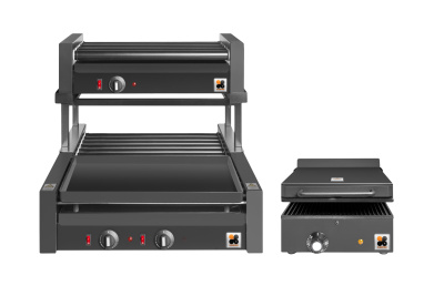 Гриль-станция KRG-80.45, RG-6.45 и KG-01 в черном корпусе на сайте Белторгхолод