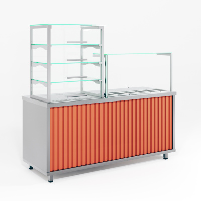 Комбинированный прилавок CRANE VM-SH-800-03-T