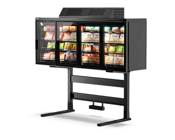  Шкаф-надстройка морозильный Dazzl Luna 250 на сайте Белторгхолод