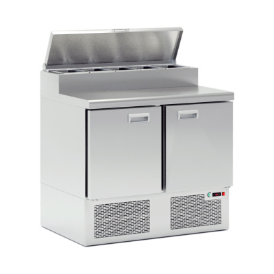 Холодильный стол для салатов (саладетта) LARK PZE2-11GN (1000х700, 5хGN1/6) на сайте Белторгхолод