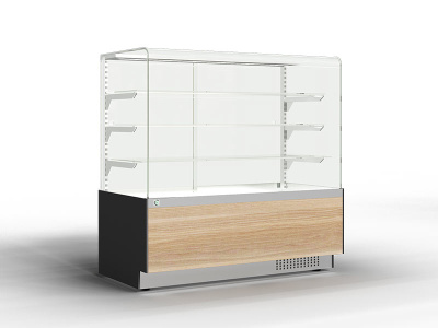 Витрина кондитерская Хотколд CANARY R 1300 (гнутое стекло)