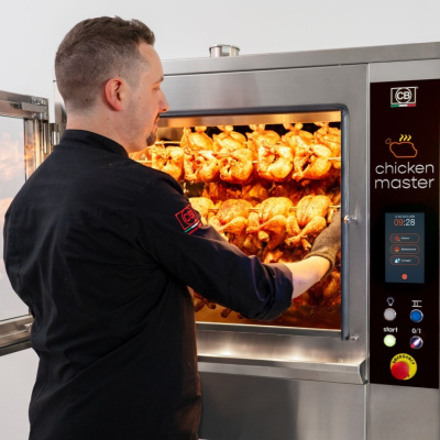 Гриль электрический CB Chicken Master 35 Self-Cleaning на сайте Белторгхолод