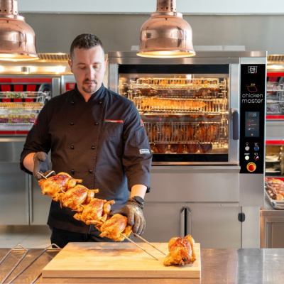 Гриль электрический CB Chicken Master 35 Self-Cleaning на сайте Белторгхолод