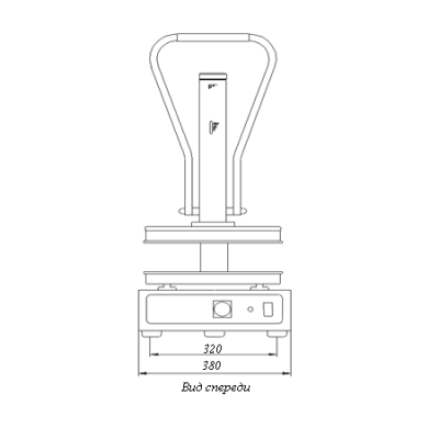 Пресс для пиццы Гриль Мастер Ф2ПЦЭ (250, с бортом) (арт. 22231) на сайте Белторгхолод
