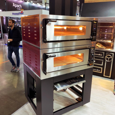 Печь для пиццы Гриль Мастер ППЭ/1-4-35 (с электронной панелью управления) (арт. 70007) на сайте Белторгхолод