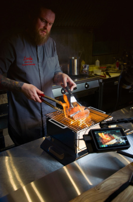 Мангал угольный настольный Гриль Мастер HOT GRILL GM300PLUS (арт. 11342) на сайте Белторгхолод