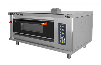 Шкаф пекарский подовый газовый Гриль Мастер ШЖГ/1 (400 С, с пароувлажнением) (арт. 13085)