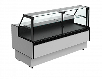  Витрина холодильная Carboma PALM 3 GC95 VV 1,8-1 с боковинами (версия 2.0) 9006-9005 на сайте Белторгхолод