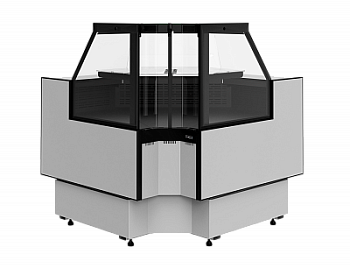  Витрина холодильная Carboma PALM 3 GC95 VV-6-1 внутренний угол (версия 2.0) 9006-0430 на сайте Белторгхолод