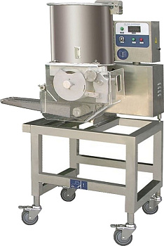  Автоматический котлетный аппарат Hualian Patty-100 (овал 100*70mm) на сайте Белторгхолод