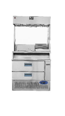 Станция фасовочная для картофеля фри Makfry FF 91-C (с холодильным отсеком) на сайте Белторгхолод