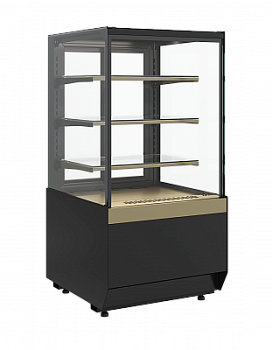  Витрина холодильная Carboma Cube KC70 VV 0,6-1 STANDARD без боковин (версия 2.0) (9005-0109, дверь слайдер) на сайте Белторгхолод