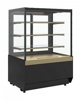 Витрина холодильная Carboma Cube KC70 VV 0,9-1 STANDARD без боковин (версия 2.0) (9005-0109, дверь слайдер) на сайте Белторгхолод
