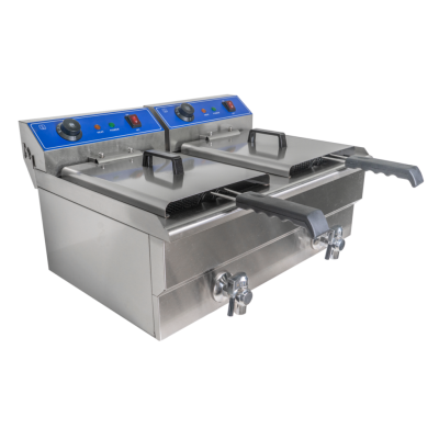 Фритюрница (2 емкости) Hualian HEF-10L на сайте Белторгхолод