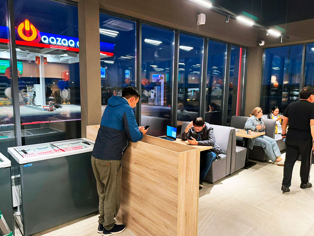 АЗС S-022 Qazaq Oil, Республика Казахстан, пос. Шидерты