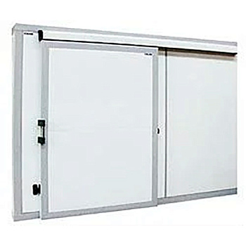  Дверной блок с откатной дверью POLAIR 250 см-360-230-100 на сайте Белторгхолод