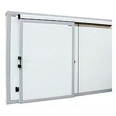 Дверной блок с откатной дверью POLAIR 224 см-240-204-100 на сайте Белторгхолод