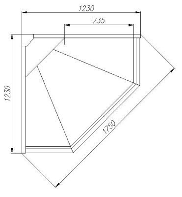 Витрина холодильная Carboma BAVARIA ВХСу-1 Carboma G110 внешний 90 динамика (G110 VM-5) на сайте Белторгхолод