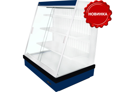 Витрина пристенная Интэко-мастер НЕМИГА П CUBE CUPE Н 375 ВС на сайте Белторгхолод