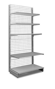  Стеллаж пристенный сетчатый Stahler (сборный) на сайте Белторгхолод