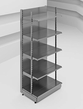  Стеллаж пристенный усиленный с базой 570 Stahler на сайте Белторгхолод