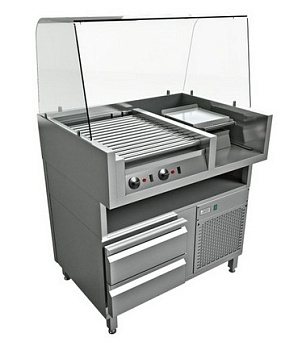 Концепция для приготовления хот-догов Instanco