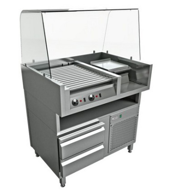 Концепция для приготовления хот-догов Instanco