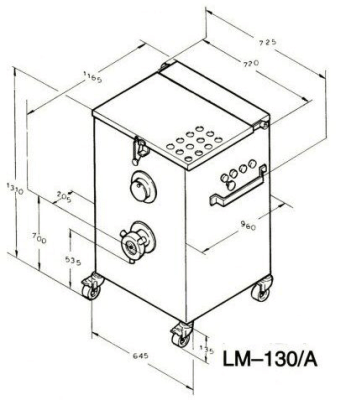 Автоматическая мясорубка KT LM-130/А