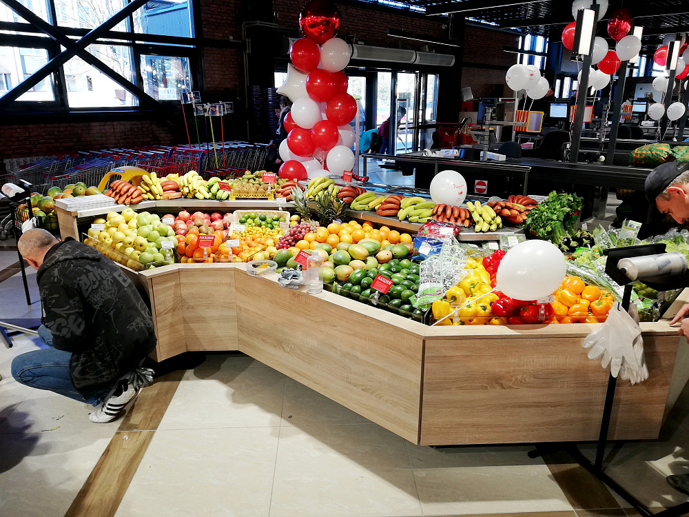 Супермаркет "Радуга" в Пинске на ул. Рокоссовского, 4Б